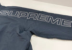 シュプリーム SUPREME Spellout Embroidered Track Jacket Dark Blue 23FW スペルアウト トラック ジャケット ジャケット ロゴ ネイビー Mサイズ 101MT-2244