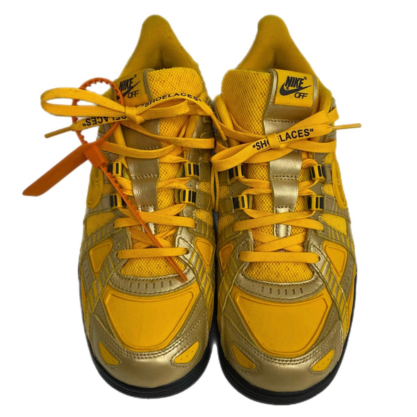 ナイキ NIKE オフホワイト Off-White コラボ エアラバーダンク Air Rubber Dunk CU6015-700  メンズ靴 スニーカー イエロー 27cmサイズ 201-shoes1441