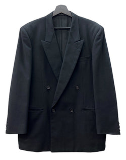 コムデギャルソン COMME des GARCONS HOMME TAILORED JACKET テーラード ジャケット 田中オム スーツ 黒 HS-08019M ジャケット 無地 ブラック Mサイズ 104MT-2091