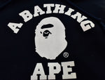 アベイシングエイプ A BATHING APE Champion チャンピオン リバースウィーブ ロゴ プリント パーカー パーカ プリント ネイビー Sサイズ 103MT-695