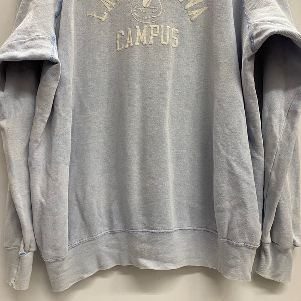 【曜日割引対象外】 チャンピオン Champion 70's バータグ USA製 カレッジ スウェット ブルー XLサイズ 201MT-4599 VB