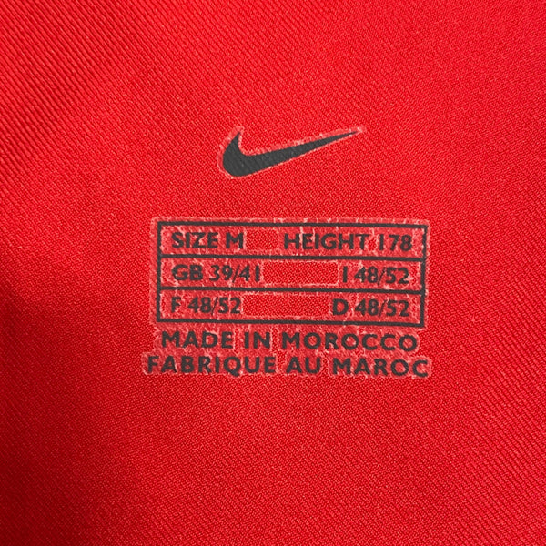 ナイキ NIKE マンチェスターユナイテッド Manchester United ユニフォーム ゲームシャツ 2002-03 Tシャツ レッド Mサイズ 201MT-4561