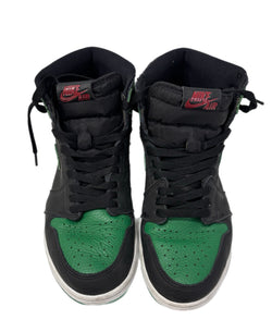 ナイキ NIKE エアジョーダン1 レトロ ハイ OG "ブラック/パイングリーン" Air Jordan 1 Retro High OG "Black/Pine Green" 555088-030 メンズ靴 スニーカー グリーン 26.5cmサイズ 201-shoes980