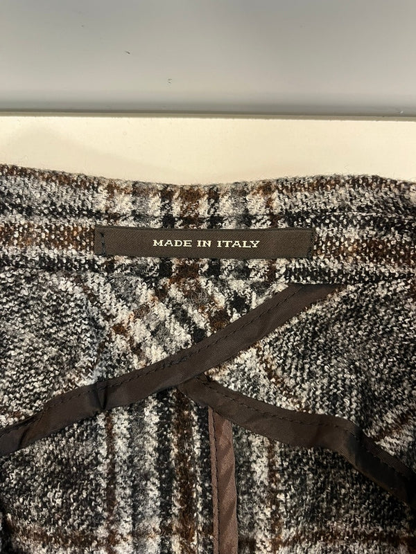 タリアトーレ TAGLIATORE チェック テーラードジャケット イタリア製 1SMC22K-85QIG023 サイズ50 ジャケット グレー 101MT-4855