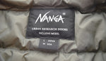 ナンガ NANGA URBAN RESARCH DOORSアーバンリサーチ インナーダウンジャケット DM47-24D201-F ジャケット グリーン Lサイズ 103MT-3278