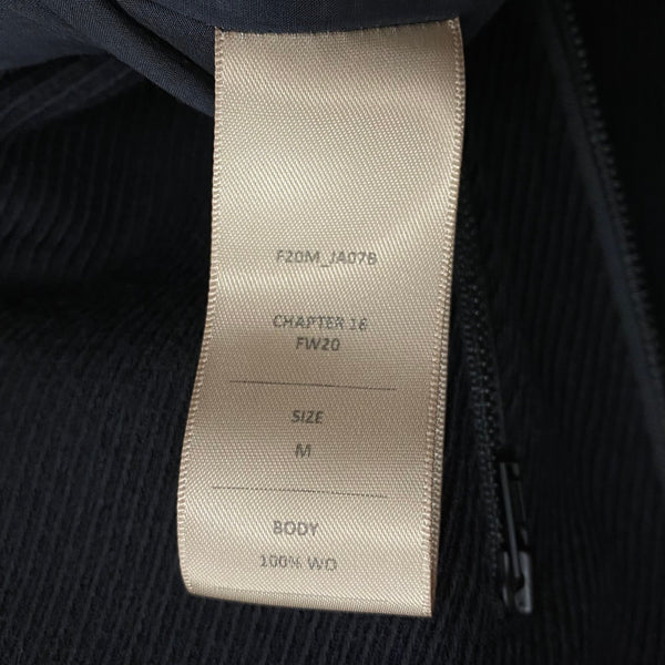 ジョーチア JOE CHIA 隠しフード付き ウールジャケット F20M_JA07B ジャケット ブラック Mサイズ 201MT-4423