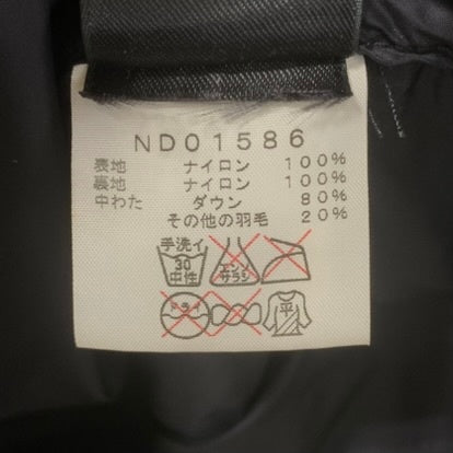 ノースフェイス THE NORTH FACE ヌプシジャケット バックセンターロゴ ND01586 ブラック Lサイズ 201MT-4661
