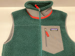 パタゴニア PATAGONIA CLASSIC RETRO-X FLEECE VEST クラシック レトロX フリースベスト 23048FA19 ベスト グリーン Sサイズ 101MT-3249