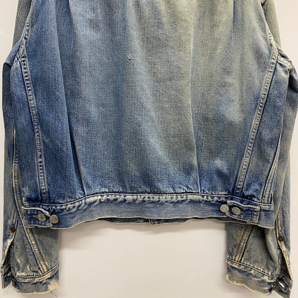 【曜日割引対象外】 リーバイス Levi's 50's 517XX 2nd 紙パッチ ハギ付き インナーカット ジャケット ブルー 201MT-4512 VB