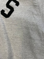 ダブルタップス WTAPS LEAGUE SS COTTON FLANNEL ロゴ刺繍 ベースボール プルオーバー シャツ  221TQDT-SHM06 サイズ2 半袖シャツ グレー 101MT-4465