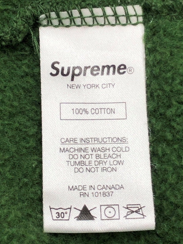 シュプリーム SUPREME 20AW Peace Hooded Sweatshirt ピース フーディ スウェット シャツ パーカー 緑 パーカ 刺繍 グリーン Lサイズ 104MT-2138