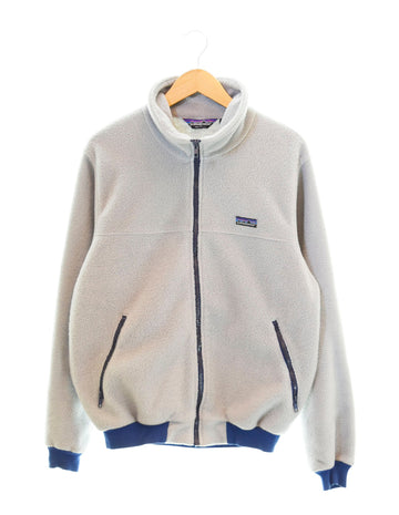 パタゴニア PATAGONIA 80s 80's 80年代~ USA製 フルジップ フリースジャケット ジャケット グレー Mサイズ 103MT-1589