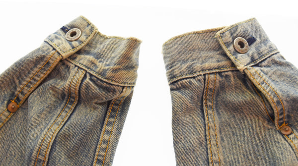 ステュディオ・ダルチザンSTUDIO D'ARTISAN  大戦モデル 1stタイプ デニムジャケット Gジャン ジャケット ブルー Lサイズ 103MT-3555