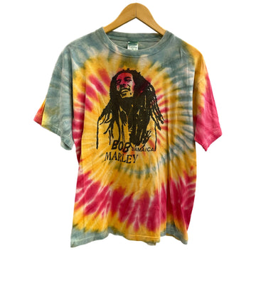 US US古着 BOB MARLEY ボブマーレー レゲエ タイダイ XL Tシャツ マルチカラー LLサイズ 101MT-4111