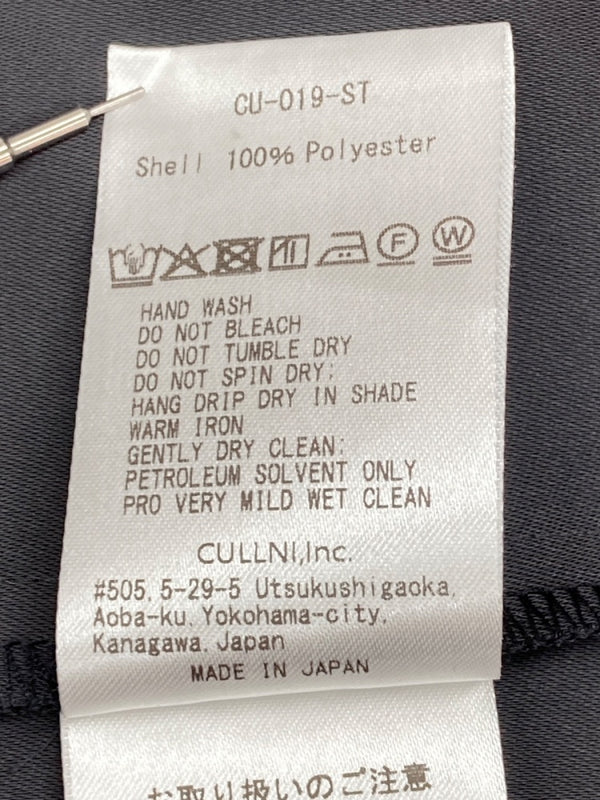 クルニ CULLNI SHORT SLEEVE TAILORED JACKET ショート スリーブ テイラード ジャケット 黒 CU-019-ST サイズ 1 ジャケット 無地 ブラック 104MT-1912