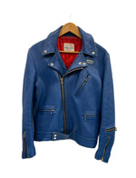 ルイスレザー Lewis Leathers サイクロン ヴィンテージターコイズ 青 ダブルライダース レザージャケット 38 ジャケット ブルー 101MT-5276