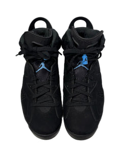 ナイキ NIKE エアジョーダン6 レトロ "UNC" AIR JORDAN 6 RETRO UNC 384664-006  メンズ靴 スニーカー ブラック 28.5サイズ 201-shoes979