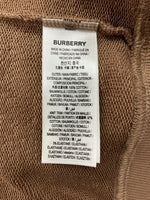 バーバリー Burberry Pullover Hoodie プル オーバー パーカー フーディー フロントロゴ CAMEL キャメル BROWN 茶色 8055317 XL パーカ プリント ベージュ 104MT-494