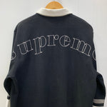 シュプリーム SUPREME 17AW HALF ZIP RUGBY SHIRT 長袖シャツ ラガーシャツ Tシャツ ブラック XLサイズ 201MT-4157