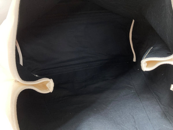 バレンシアガ BALENCIAGA TOTE BAG トート バッグ ネイビーカバス キャンバス かばん 白 バッグ メンズバッグ トートバッグ ロゴ ホワイト 104B-85