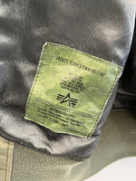 アルファ インダストリーズ ALPHA INDUSTRIES フライトジャケット CWU36P CWU-36/P ミリタリージャケット ジャケット カーキ Mサイズ 101MT-5410