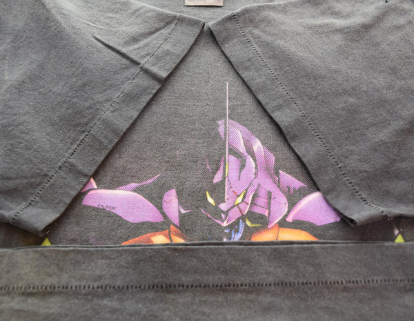 セントマイケル SAINT MICHAEL 24SS EVANGELION EV_SS TEE NEON GNSIS エヴァンゲリオン SM-YS8-0000-C24 Tシャツ ブラック LLサイズ 103MT-3256