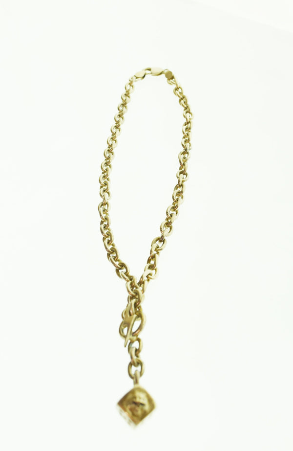 サーティーンデザインズ THIRTEEN DESIGNS スカル ダイス ネックレス ペンダント アクセサリー メンズジュエリー・アクセサリー ネックレス・ペンダント シルバー 103G-147