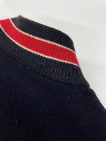 ミッチェルアンドネス Mitchell & Ness 1951 AUTHENTIC WOOL VARSITY JACKET ウール バーシティ ジャケット NEWYORK YANKEES ジップアップ 野球 アウター 紺 ジャケット ロゴ ネイビー Lサイズ 104MT-2149