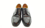 フローシャイム Florsheim 70年代 ウィングチップ プレーントゥ シューズ 黒 628937 メンズ靴 ビジネスシューズ ブラック 9 103S-600