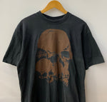 ステューシー STUSSY old STUSSY シングルステッチ ドクロ ショーンロゴ USA製 Tシャツ ブラック Lサイズ 201MT-2398