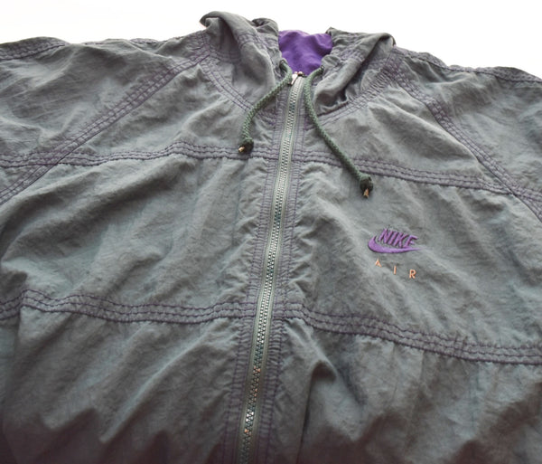 ナイキ NIKE Nylon Spell Out Champs Jacket Y2K ナイロン ジャケット 緑 F41204PAS ジャケット グリーン 3Lサイズ 103MT-2158