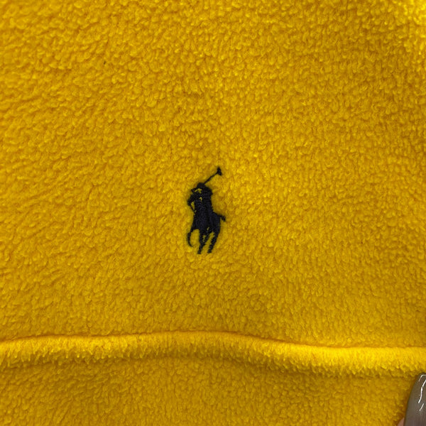 ラルフローレン RalphLauren 90s フリースジャケット ジャケット イエロー Mサイズ 201MT-4255