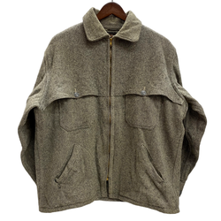 【曜日割引対象外】 ウールリッチ WOOLRICH 50's ウールジャケット VINTAGE 黒タグ ジャケット グレー 201MT-4276 VB