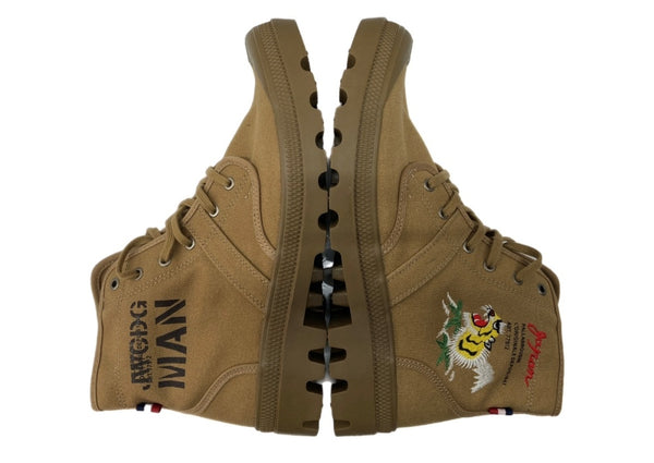 パラディウム PALLADIUM × COMME des GARCONS MAN コムデギャルソンマン CDG PALLABROUSSE パラブロウズ シューズ 茶 77912-309-M メンズ靴 ブーツ ワーク ブラウン 27cm 104S-1065