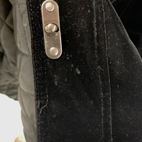 インジアティック in the attic お兄系 ファイヤーマンジャケット ファーコート 129-1019 ブラック Lサイズ 201MT-4645