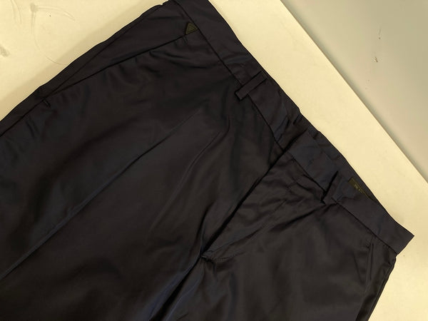 プラダ PRADA ロングパンツ 無地 ボトムスその他 ネイビー サイズ50 101MB-531