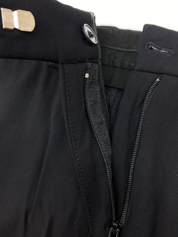 フセインチャラヤン Hussein chalayan SLACKS PANTS スラックス パンツ ジップフライ トラウザーズ 黒 サイズ 38 ボトムスその他 無地 ブラック 104LB-53