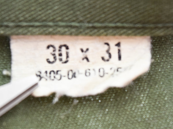 ミリタリー military US ARMY 米軍 アメリカ軍 ベイカーパンツ 30 31 OG-507 ボトムスその他 カーキ 30 103MB-686