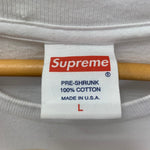 シュプリーム SUPREME Dash Snow Tee Tシャツ ホワイト Lサイズ 201MT-4038