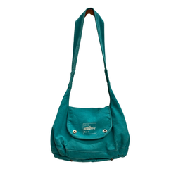 【曜日割引対象外】 キャピタル KAPITAL コットン キャンバス ターコイズ バッグ メンズバッグ ショルダーバッグ・メッセンジャーバッグ ブルー 201goods-731 VB