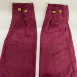 【曜日割引対象外】 ヴィンテージ vintage Punderson 60's 70's レースアップ デニムプルオーバーシャツ ジャケット ワインレッド 201MT-4872 VB