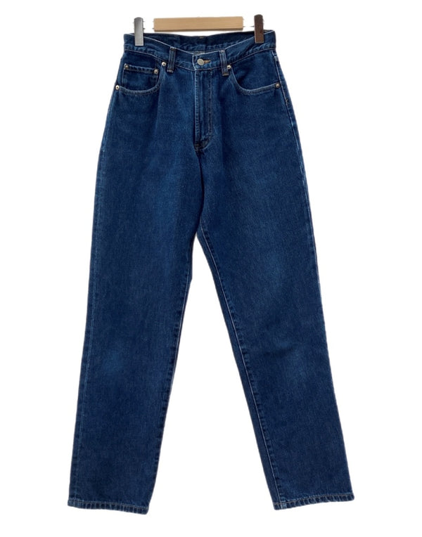 ダブルアールエル RRL DENIM PANTS デニム パンツ ジップフライ ジーパン ジーンズ USA製 Ralph Lauren インディゴ 青 ロゴ デニム ブルー 29×32 104MB-349