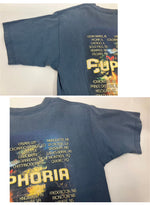 バンド band 90s 90's GIANT デフレパード Def Leppard 1999 EUPHORIA TOUR ツアーT - Tシャツ ブルー フリーサイズ 101MT-3508