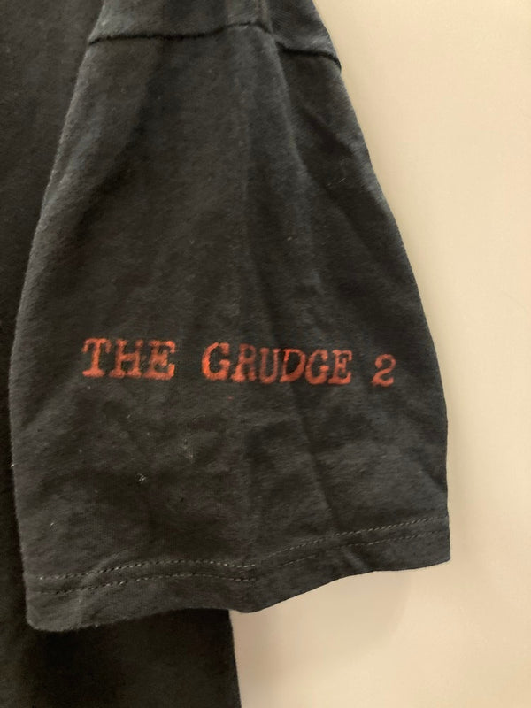 ヴィンテージ vintage 00s THE GRUDGE 2 呪怨2 MOVIE Tshirt ムービーTシャツ 映画 黒 ホラーT Tシャツ ブラック Lサイズ 101MT-2982