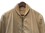 【曜日割引対象外】 ヴィンテージ vintage 50's 50s 50年代 CLICKER by Lakeland ファラオ ジャケット CONMAR ZIP  ベージュ 40サイズ 201MT-3183 VB