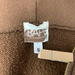 アベイシングエイプ A BATHING APE Tiger Full Zip Hoodie 虎柄 パーカ ブラウン Sサイズ 201MT-4310