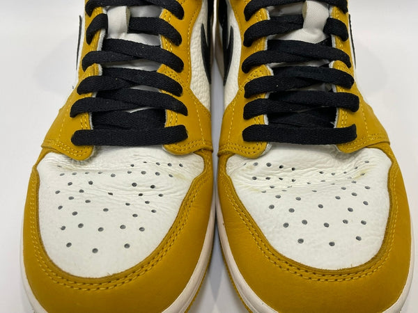 ナイキ NIKE AIR JORDAN 1 RETRO HIGH OG YELLOW OCHRE エア ジョーダン レトロ ハイ イエローオーカー DZ5485-701 メンズ靴 スニーカー 27.5cm 601sh-46