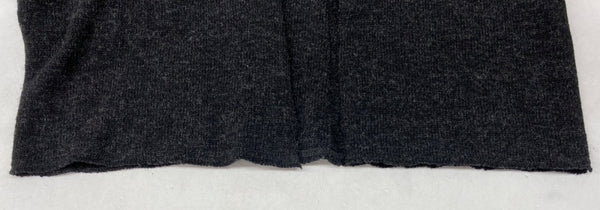 コムデギャルソン COMME des GARCONS 2003年製 変形 デザイン ボレロ オープンフロント ウール ナイロン 日本製 GRAY 炭 GK-T044 カーディガン アシンメトリー グレー 104LT-180