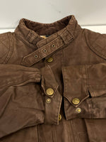 ベルスタッフ BELSTAFF パテッドジャケット TRIALMASTER LEGEND 2007 4ポケット コットンキャンバス made in ENGLAND イングランド製 XXL ジャケット ブラウン 101MT-5367