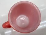 ファイアーキング Fire-King 50s 60s Rose-Ite Mug ローザイト マグ Dハンドル USA製 耐熱 マグカップ 赤 その他 無地 ピンク 104Z-18